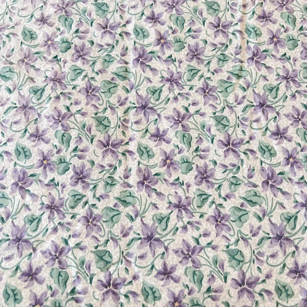 Vtg.‎ Coming Home King Reversible Duvet Cover Floral Cotton Made USA Cottagecore